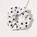 Premium Velvet Hair Tie Scrunchies with Hidden Zipper Pocket - 12 Pcs for VSCO Girls & Women | Chiffon Leopard Dots Plaid Hair Accessories - Buy Online on GoSupps.com