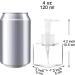 Youngever 5 Pack 120ml Clear Refillable Pump Bottles for Lotions & Liquid Soap - Durable Plastic Dosing Pum Pums - Buy Online on GoSupps.com