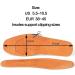 Magic Absorbent Ultra Thin Pigskin Leather Shoe Insoles - Cinnamon Inserts for Stinky Feet - 2 Pairs Pack for Men and Women (US 5.5-10.5) - Buy Online on GoSupps.com