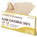 Box of 8 Silicone Scar Removal Sheets Professional Silicone Tape (5.9 1.6) for Scars and Keloids Caused by Burns Trauma Surgery C-Section Reusable and Washable Keloid Scar Removal Patch
