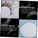 Toyvian 60 Pcs Reusable Breastfeeding Pads | Individually Wrapped Eco-Friendly Cotton Pads for Postpartum Care | Super Strong Breast Pads for Mothers - Buy Online on GoSupps.com