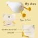 CooPark Duck Night Light - Dimmable Touch Lamp for Kids, Women, and Nursery - Cute Animal Design with Timer Function - Ideal for Bedroom or Children's Room - Buy Online on GoSupps.com