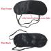 10 Pack Black Sleep Eye Masks - Ultimate Travel & Office Sleep Aid | Lightweight & Comfortable Unisex - Buy Online on GoSupps.com