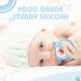 Silicone Duck Baby Teether Toy for Infants 3+ Months - BPA Free and Easy to Clean - Buy Online on GoSupps.com