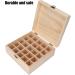 Potruwe Essential Oils Storage Box - 25 Compartment Pinwood Holder for Oil Bottles | International Shipping - Buy Online on GoSupps.com