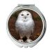Mirror Compact Mirror owl english purdue owl bird pocket mirror portable mirror