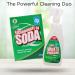 Bicarbonate of Soda for Cleaning with Pure White Vinegar Spray Powerful Natural Cleaning Products with 2 Scourers - Bi Carb Baking Soda Bundle - Buy Online on GoSupps.com