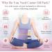 Organic Castor Oil Pack Compress for Liver Detox - Reusable Cotton Wrap with Adjustable Belt - Sleep Aid - Purple Violet - Buy Online on GoSupps.com