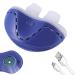 Electric Anti Snoring Devices with Fixing Strap Anti Snoring Nasal Dilator Anti Snoring Solution-Three Gears Adjustable Wind Speed to Stop Snoring Nose Vents Plugs for Men Women(Blue)