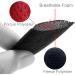 Buy Lawen Creative Universal Bicycle & Motorcycle Helmet Cushions - 2 Sets of Foam Pads with Velcro in Black & Gray for Ultimate Comfort - Buy Online on GoSupps.com