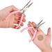 SUNNYCLUE 5 Inch Long Chain Nose Pliers with Flat Jaws Mini Precision Pliers for DIY Jewelry Making Hobby Projects Pink Thin Needle Nose Pliers DIY Craft Tools Bending Wire Plier Tool Supplies - Buy Online on GoSupps.com