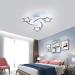 Comely Dimmable LED Ceiling Lamp with Remote Control | Modern 30W Star Design | White Starry Sky Light for Children's Room Bedroom & Dining Room | 3000K-6500K - Buy Online on GoSupps.com