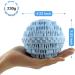 2pcs Laundry Ball - Natural Non-Chemical Detergent Laundry Balls for Washing Machine - Eco Friendly Wash Ball & Detergent Alternative for 2000 Washings(Light Blue) 2 Pcs - Buy Online on GoSupps.com