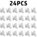Funmo White Cotton Gloves - 24 Pairs Reusable Moisturizing & Protective Size M Breathable Fabric for Comfort - Buy Online on GoSupps.com