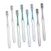 Goohochy 8st toothbrush to reduce tooth spots toothbrushes for men little toothbrush teeth travel toothbrush hard bristle camping toothbrush adult manual man tpr
