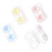 SEWOART 4 Series Box Contact lens container contact lens holder made of plastic make-up container glasses box glasses case portable lens carrier for contact lenses form frame frames