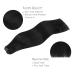 Premium 50cm 100g Deep Black Real Hair Extensions - Remy Weft for Sewing | Breathe Life into Your Look - Buy Online on GoSupps.com