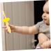 Homsfou Soft Silicone Baby Travel Toothbrush - Mouth Freshening Food-Grade Yellow - 1 Pack - Buy Online on GoSupps.com