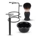 Professional Men's Shaving Set | Manual Beard Razor Brush & Stand - Safe & Stylish Grooming Tools - Buy Online on GoSupps.com