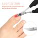 9-Piece Ingrown Toenail Tools Kit for Hard and Thick Nails - Nail Clipper, Knife, Nipper, File Set - Cuticle Removal Clippers (Black) - Buy Online on GoSupps.com