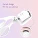 Heated Eyelash Curler Electric Eyelash Curlerwith Silicone Heating Pads 2 Temperature Modes 65 C and 85 Constant Temperature Control Eyelash Curler for Women Quick Natural Curling(White) - Buy Online on GoSupps.com