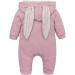 Kids Tales Baby Winter Romper with Rabbit Ear Hood, Pink, 6-9 Months - Buy Online on GoSupps.com