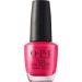 OPI Nail Lacquer She’s a Bad Muffuletta! | Opaque Bright Red Crème Chip Resistant Nail Polish | Vegan Fast Drying Streak Free