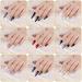 Xptieeck Nail Art Tool Set: Nail Pen Stamp Nail Painting Brush Nail Dotting Tool Nail Foil Manicure Tape Rhinestones for Nails - Buy Online on GoSupps.com