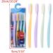 Suicra Soft Bristle Manual Toothbrush Set - Travel-Friendly Gift for Sensitive Teeth - Adults & Kids - Buy Online on GoSupps.com