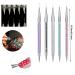 5Pcs Nail Art Liner Brushes - Mwoot Dual Tipped Brush Pen for Creative Nail Design & Dotting - Buy Online on GoSupps.com