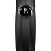 Flexi Classic 8m Pull-Out Dog Leash for Dogs Up to 50kg - Ultra-High Belt 360 Guide & Braking System - Black - Buy Online on GoSupps.com