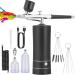 Hoadoek Cordless Rechargeable Compressor Airbrush Set Portable Airbrush Automatically Handles Model Painting Nails Makeup B