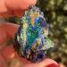 Natural Crystal Rough Natural Azurite Malachite Geode Quartz Crystal Geode Cluster Specimen Teaching Research Reiki Stone Collectible (Size : 4-6cm) - Buy Online on GoSupps.com