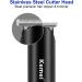 KEMEI KM-827 Black Hair Clippers for Men | Professional Cordless Barber Clippers | USB Rechargeable Wireless Hair Cutting Tools - Buy Online on GoSupps.com