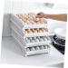 UKCOCO Box 30 Drawer Egg Tray for Refrigerator Shelf Bracket Egg Container Egg Plate Organic Cage As Shown 33X26.5X14.3cm - Buy Online on GoSupps.com