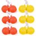 Keehoo Ladder Ball Replacement Balls Ladder Toss Balls Soft Golf Balls Safe for Kids(6 Pack) Orange,Yellow