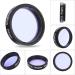 1.25 inch Moon Filter Aluminum Alloy Sky Glow & Moon Filter for Telescope Eyepiece - Buy Online on GoSupps.com