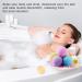 Haofy 6-Piece Handmade Bath Bombs Gift Set | Perfect Moisturizing Bath Balls for Women Girls & Children | Ideal Birthday Valentine's Day & Christmas Gifts - Buy Online on GoSupps.com