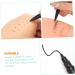 Didiseaon 30 Pcs Eyebrow Marker Pen Beauty Marker Cosmetic Liner Salon Mapping Pen Marker Pens Plastic Black - Buy Online on GoSupps.com