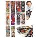 iToolai Kids Tattoo Sleeves for Boys Grils  10 Pcs Temporary Arm Tattoo Sleeves for Children Baby  Fake Slip On Sunscreen UV Protection Cooling Arms Sleeves