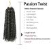 Passion Twist Hair - 7 Packs 12 Inch Crochet Braids Water Wave - YDDM Synthetic Extensions for Bohemian Styles - Buy Online on GoSupps.com