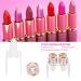 Buy DIY Homemade Lipstick Kit - Silicone Filling Tubes & Balm Tools for Perfect Makeup | International Shipping - Buy Online on GoSupps.com