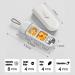 Pull Out Pill Box - 3 Compartment Travel Organizer | Moisture Proof Pill Case for Daily Supplements - Buy Online on GoSupps.com