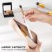 Fvion Silicone Travel Make-Up Brush Holder | Portable Cosmetics Organizer in Khaki - Buy Online on GoSupps.com