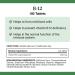 Nature's Bounty Vitamin B12 1000mcg 100 Tablets Helps the Body Metabolize Carbohydrates Fats and Proteins Helps in Normal Immune System Function and to Metabolize Energy Multi-colored (Packaging May Vary) - Buy Online on GoSupps.com