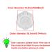Hydrafacial Replacement Tips - Vortex Beauty Flat Tips for Aqua Peel | 10 Plastic/Silicone Parts - Buy Online on GoSupps.com