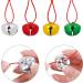 OUTUXED 168pcs 1-Inch Colorful Christmas Jingle Bells - Ideal for DIY Crafts & Jewelry Making - Buy Online on GoSupps.com