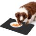 Moacc Slipproof Waterproof Feed Mats for Dogs & Cats - Silicone Food Base Pad 54x38cm Black - Buy Online on GoSupps.com