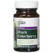 Gaia Herbs Black Elderberry with Acerola Fruit 30 Vegan Capsules