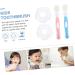 Buy BUIFULSIC Baby Finger Toothbrush Set - Silicone Cleaning Tool for Baby Teeth - Gentle Massaging & Oral Care Brush - Buy Online on GoSupps.com